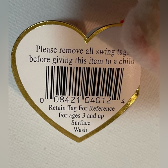 Ty Beanie Babies ORIGINAL Flip The Cat RARE PVC Pellets Retired 
White - Picture 5 of 8